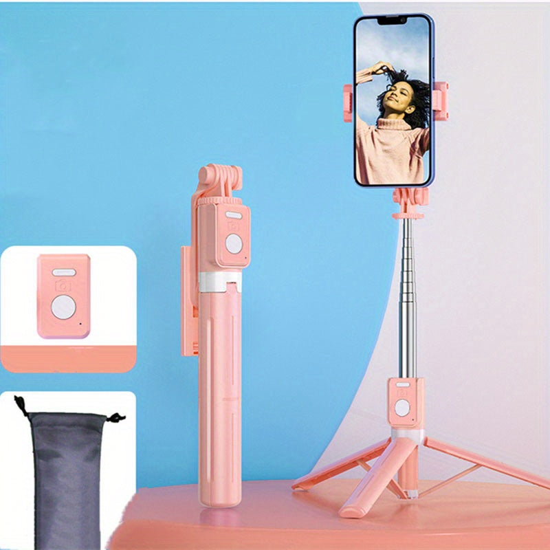 Selfie Stick Mobile Phone Holder Floor Standing Selfie Remote Control Beauty Fill Light Tripod