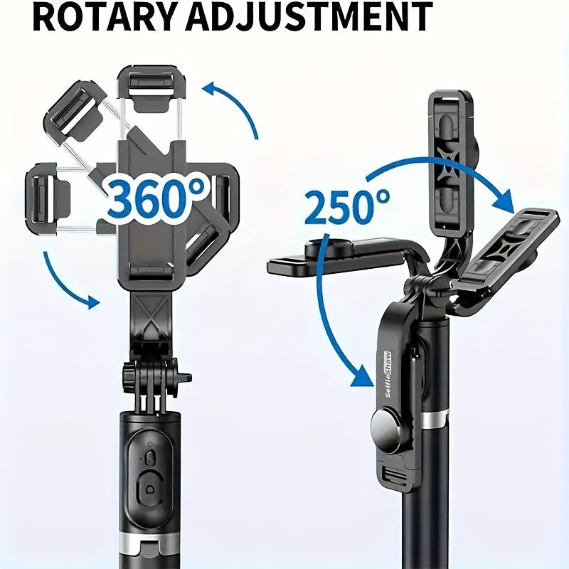 40'' Extendable Selfie Stick Tripod with Wireless Remote & 360° Rotation for Smartphones