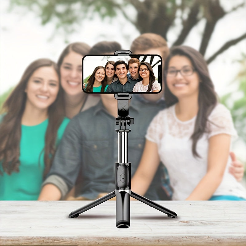 40'' Extendable Selfie Stick Tripod with Wireless Remote & 360° Rotation for Smartphones