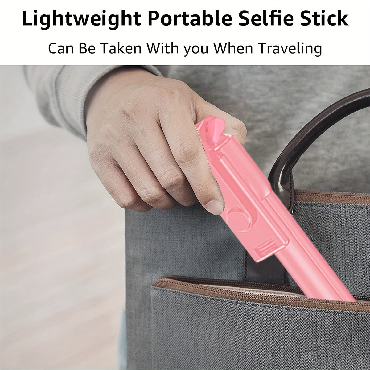 40'' Retractable Selfie Stick Tripod w/ 360° Rotation & Wireless Remote for iPhone/Samsung/Android