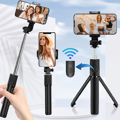 Selfie Stick Tripod With Remote Control - Suitable For iPhone And Samsung Smart Phones