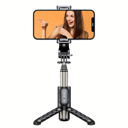 Aluminum Selfie Stick Tripod w/ Wireless Remote – Retractable