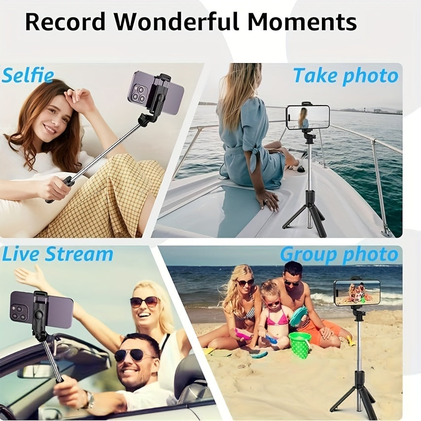 Mobile Phone Holder Live Broadcast Tripod, Special Artifact for 360 Degree Rotation Photo Wireless Remote Control Anti-shake Tripod