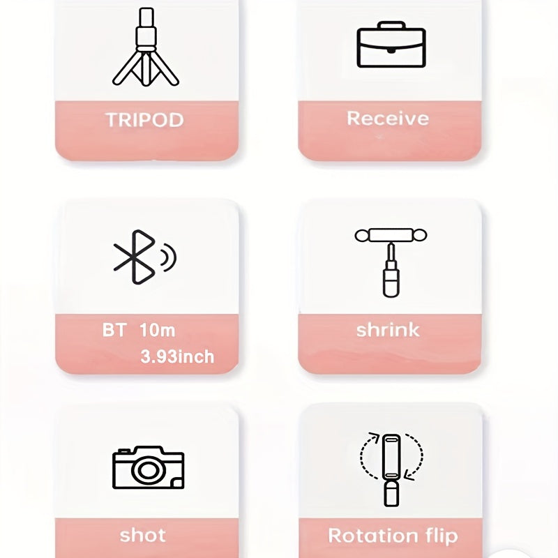 Selfie Stick Mobile Phone Holder Floor Standing Selfie Remote Control Beauty Fill Light Tripod