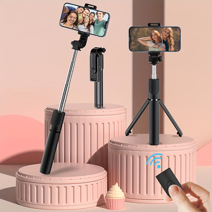 Mobile Phone Holder Live Broadcast Tripod, Special Artifact for 360 Degree Rotation Photo Wireless Remote Control Anti-shake Tripod
