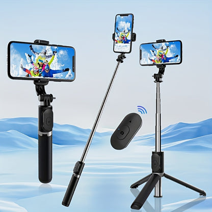 40'' Extendable Selfie Stick Tripod with Wireless Remote & 360° Rotation for Smartphones