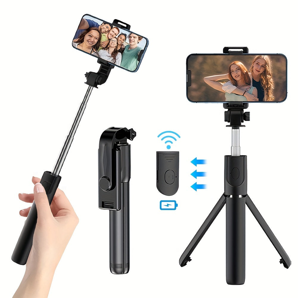 Mobile Phone Holder Live Broadcast Tripod, Special Artifact for 360 Degree Rotation Photo Wireless Remote Control Anti-shake Tripod