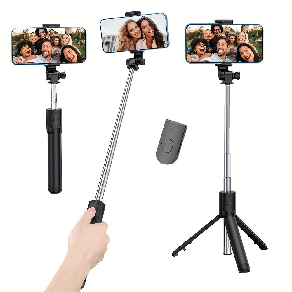 Selfie Stick Tripod With Remote Control - Suitable For iPhone And Samsung Smart Phones