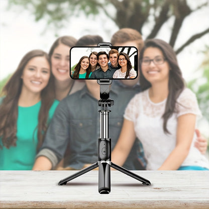 40'' Extendable Selfie Stick Tripod with Wireless Remote & 360° Rotation for Smartphones