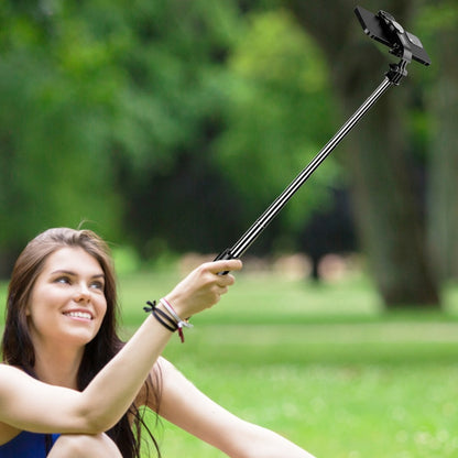 40 Inch Cell Phone Selfie Stick Tripod, Retractable Selfie Stick All-in-One Smartphone Tripod with Wireless Remote 360° Rotation