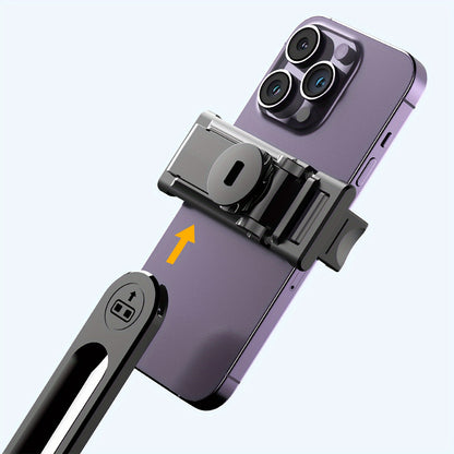 [Wireless Selfie Stick Tripod] Wireless Selfie Stick Tripod with Remote Control - 51.18in/130cm ABS Stainless Steel Telescopic Live Broadcast Stand - Height Adjustable, Portable Travel Photography Accessory, Fill Light - Gifts, Surprises