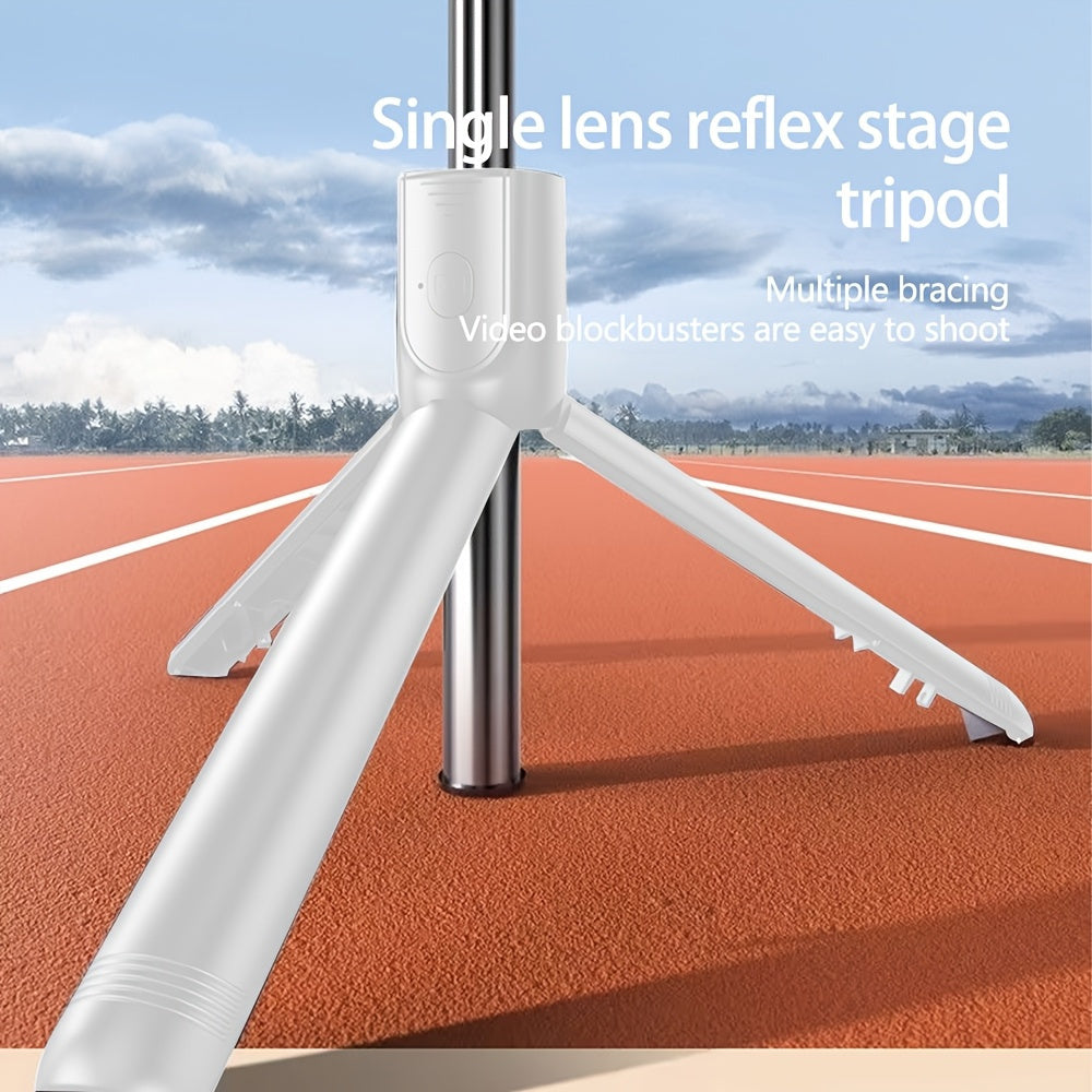 40'' Retractable Selfie Stick Tripod w/ 360° Rotation & Wireless Remote for iPhone/Samsung/Android
