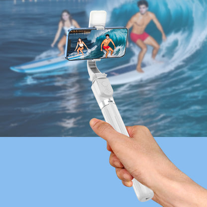 New Model Smartphone Selfie Stick Tripod for Live Streaming And Photography, Featuring a Retractable Design, 360-Degree Automatic Rotation, Portable Multifunctional Remote Control, Full-Body Support, And Beauty Enhancement Lighting.