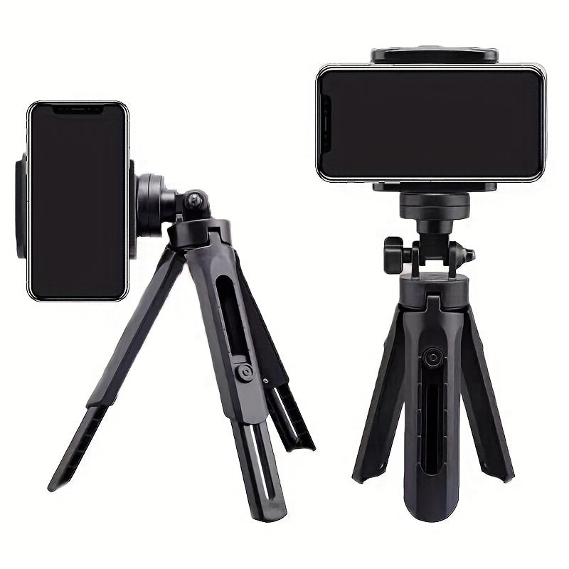 Telescopic Phone Tripod Stand for Live Streaming & Video - Adjustable Desktop Mount