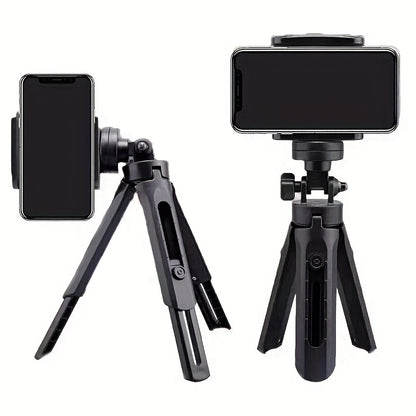Telescopic Phone Tripod Stand for Live Streaming & Video - Adjustable Desktop Mount