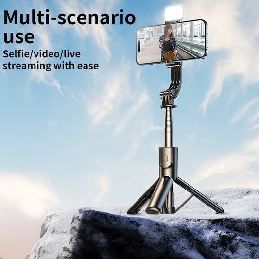 For iphone tripod, mobile phone selfie stick, for iphone tripod Stainless steel mobile phone tripod and wireless remote control