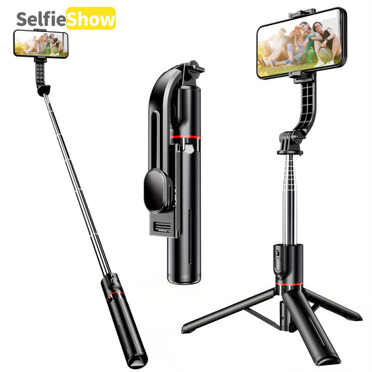 44'' Extendable Selfie Stick Tripod w/ Wireless Remote & 360° Rotation for Android/Samsung
