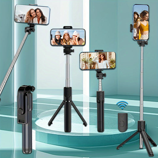 Mobile Phone Holder Live Broadcast Tripod, Special Artifact for 360 Degree Rotation Photo Wireless Remote Control Anti-shake Tripod